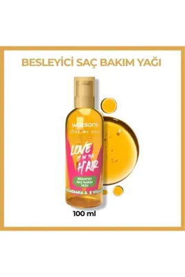 Watsons Saç Bakım Yağı Macademia 100 Ml