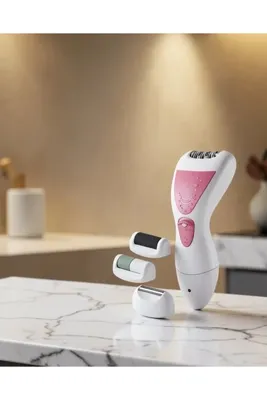 trivogue Şarjlı Epilatör 4 Başlıklı Ayak Törpüli UCZZZHK7006EPİLATÖRRRR6