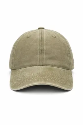 Butik Unisex Yıkanmış Eskitme Şapka %100 Pamuk Ayarlanabilir Vintage Baseball Cap