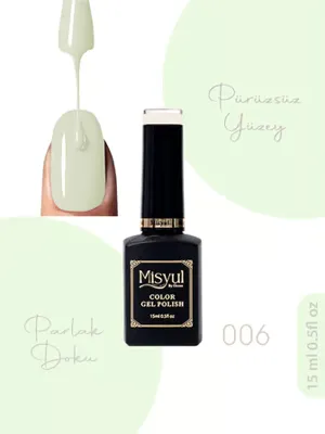 Misyul UV Led Kalıcı Oje Nail Art 15 ml 006