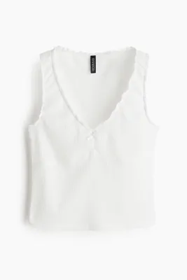 H&M Kolsuz Krinkle Jarse Üst