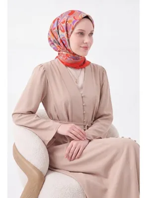 Silk Home Velora Eşarp Aura Floral Kırmızı