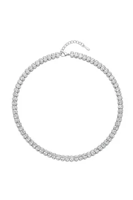Atelier Duygu 5MM | Choker Oval Cut Su Yolu Kolye