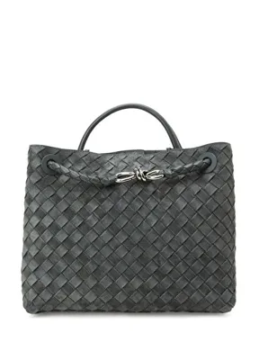 Bottega Veneta Andiamo Gri Kadın Süet Çanta
