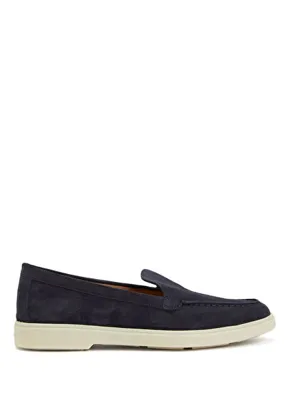 Santoni Yaltamoc Lacivert Kadın Deri Loafer