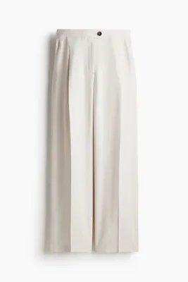 H&M Geniş Gabardin Pantolon