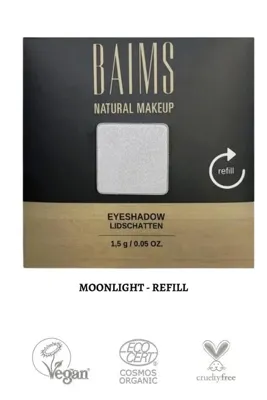Baims Eyeshadow Quad Palette (DÖRTLÜ GÖZ FARI) Yeniden Dolum Organik Vegan Göz Farı