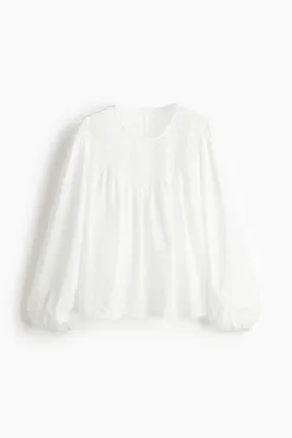 H&M Dantel Robalı Bluz