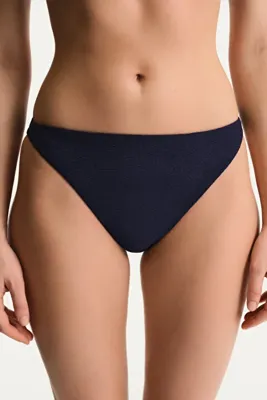 Penti Lacivert Hailey Minimal Dokulu Orta Bel Bikini Altı