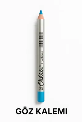 Orkide Eye Liner Suya Dayanıklı Su Mavisi Göz Kalemi no:126-Uzun Süre Kalıcı Makyaj