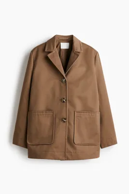 H&M Oversize Gabardin Ceket