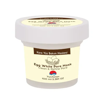 PURE KOREAN Kavanoz Maske Egg White 1 adet