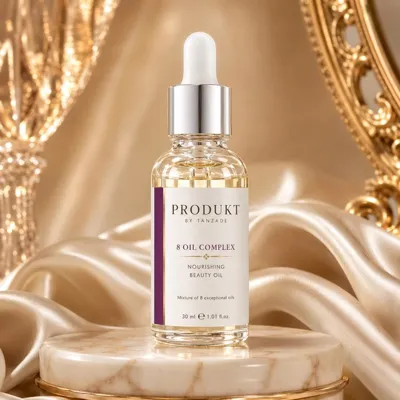 produkt by tanzade 8 Oil Complex Beauty Oil 30 Ml 8 Yağ Kompleksi İçeren Besleyici Cilt Bakım Yağı