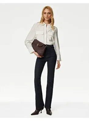Marks & Spencer Yüksek Bel Slim Flare Magic Jean Pantolon