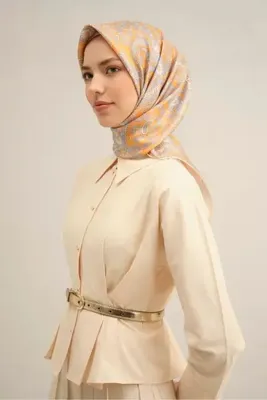 Armine TWİLL İPEK EŞARP 2025 YAZ SEZONU 9304D02-37
