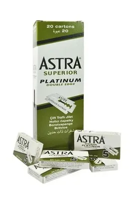 SEVORA Astra Tıraş Bıçağı Yeşil Jilet 20'li Paket