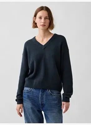 GAP CashSoft Oversized V-Yaka Kazak