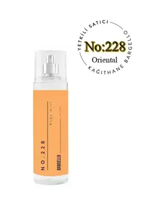 Bargello No:228 Body Mist Kadın 210 Ml Edt Oriental - Mnms210no228bm