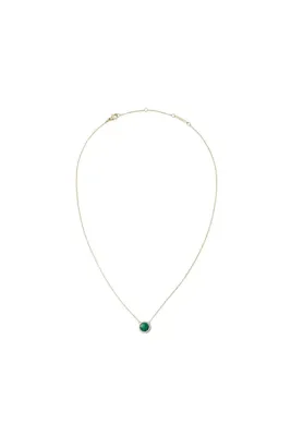 Daniel Wellington Audrey Necklace Malachite Gold