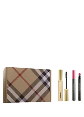Burberry Beyond Volume Mascara & Lip Velvet Crush 52 Set