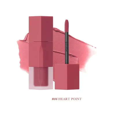 CLIO Pürüzsüz Ve Kadifemsi Dokulu, Doğal Görünüm Sunan Tint Clıo Chiffon Blur Tint 06 Heart Point 06