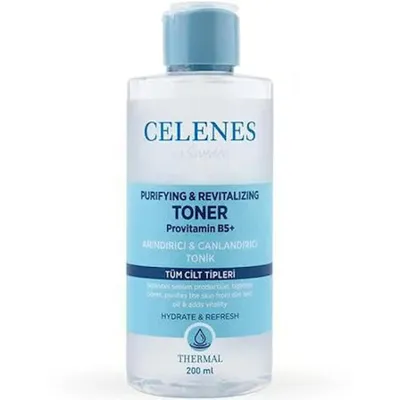 Celenes Thermal Arındırıcı ve Canlandırıcı Yüz Bakım Toniği 200 ml