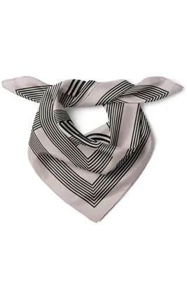 nehir eşarp Love Çizgi Sanatı Desen Fular Bandana 50x50 Cm