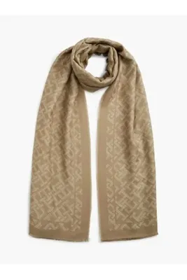 Tommy Hilfiger TH MONOGRAM JACQ SCARF