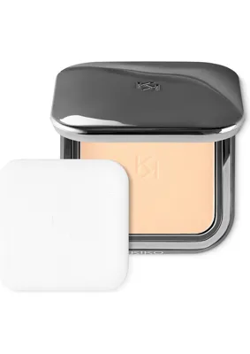 Kiko Milano 04 Renkli Mat Pressed Powder 10 g Kremsi Doku ile Dermatolojik Olarak Test Edilmiş