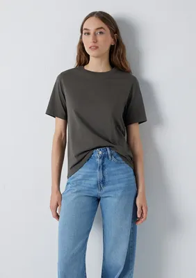 Mavi Haki Basic Tişört