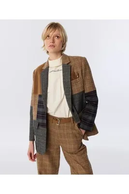 Twist DESEN MIX PATCHWORK BLAZER