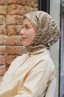 efdal şal eşarp Etnik Desen Hint Pamuk Eşarp