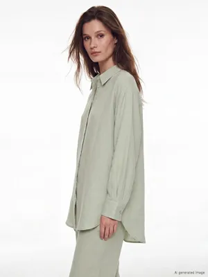 LCW Modest Müslin Kadın Gömlek Tunik