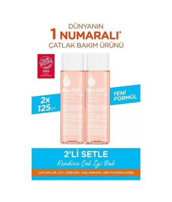 Bio-Oil Bio Oil Cilt Bakım Yağı 125 Ml 2'li Set