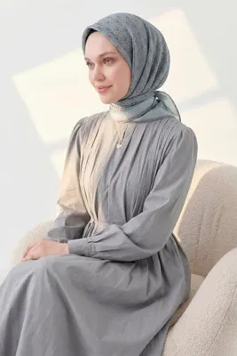 Silk Home Soft Eşarp Pacman Gök Mavisi