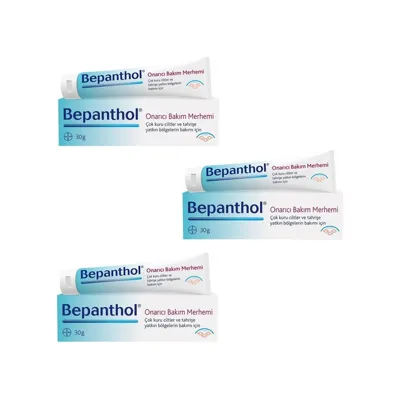 Bepanthol Onarıcı Bakım Merhemi 30 gr x 3 Adet