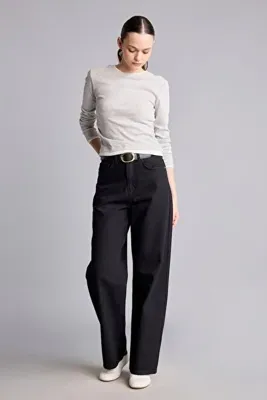 Defacto Straight Orta Bel Boru Paça Jean Pantolon H7800AX26AU
