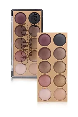 Roesia Roesıa Rose Cosmetics Diamond 10'lu Far Paleti 03