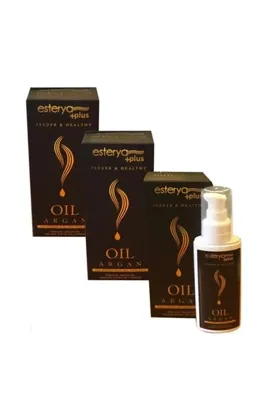 Esterya Plus Aslı Bu 3 Adet Argan Ve Jojoba Saç Bakım Yağları 75 ml Durulama Gerektirmez
