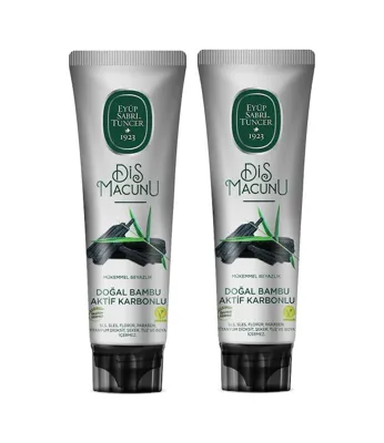 Doğal Bambu Aktif Karbonlu Diş Macunu 90 Ml X 2 Adet