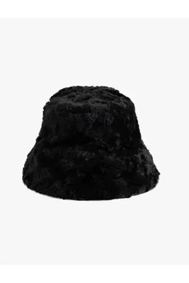 Koton Peluş Bucket Şapka