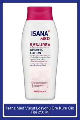 ISANA Med Vücut Losyonu Üre İçerikli 250 ml