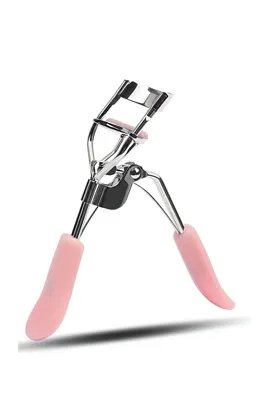SMILE Kirpik Kıvırıcı Pembe Saplı Metal Kirpik Kıvırma Maşası