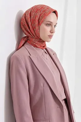 Silk Home Soft Eşarp Flow Kırmızı