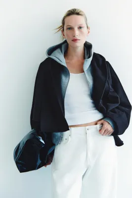 H&M Yün Karışımlı ve Şal Yakalı Ceket