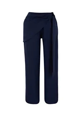 SSimple Lacivert Kadın Pantolon S623-L