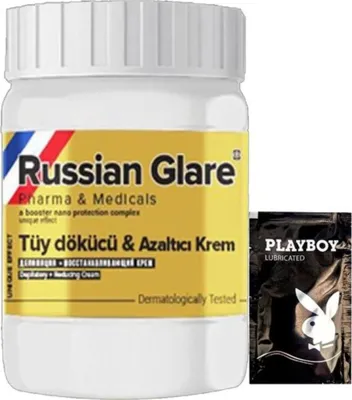 Ml Rusian Glare Nano 50 Rus Merhemi Tüy Kremi+ Yanında Jel