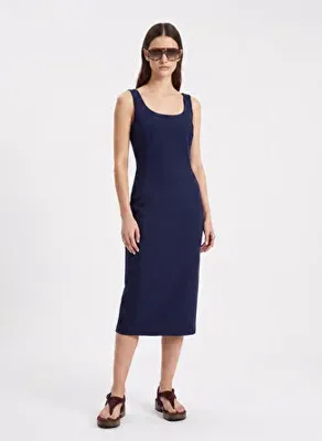 Lauren Ralph Lauren Lacivert Kadın Elbise 253P08758