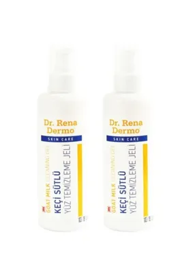 Dr. Rena Dermo 2 X Dr.rena Dermo Keçi Sütlü Yüz Temizleme Jeli 250 Ml