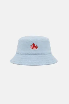 Reflect Studio Ahtapot Terry Bucket Hat - Açık Mavi